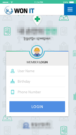 Dongil Safe in my hands app desing